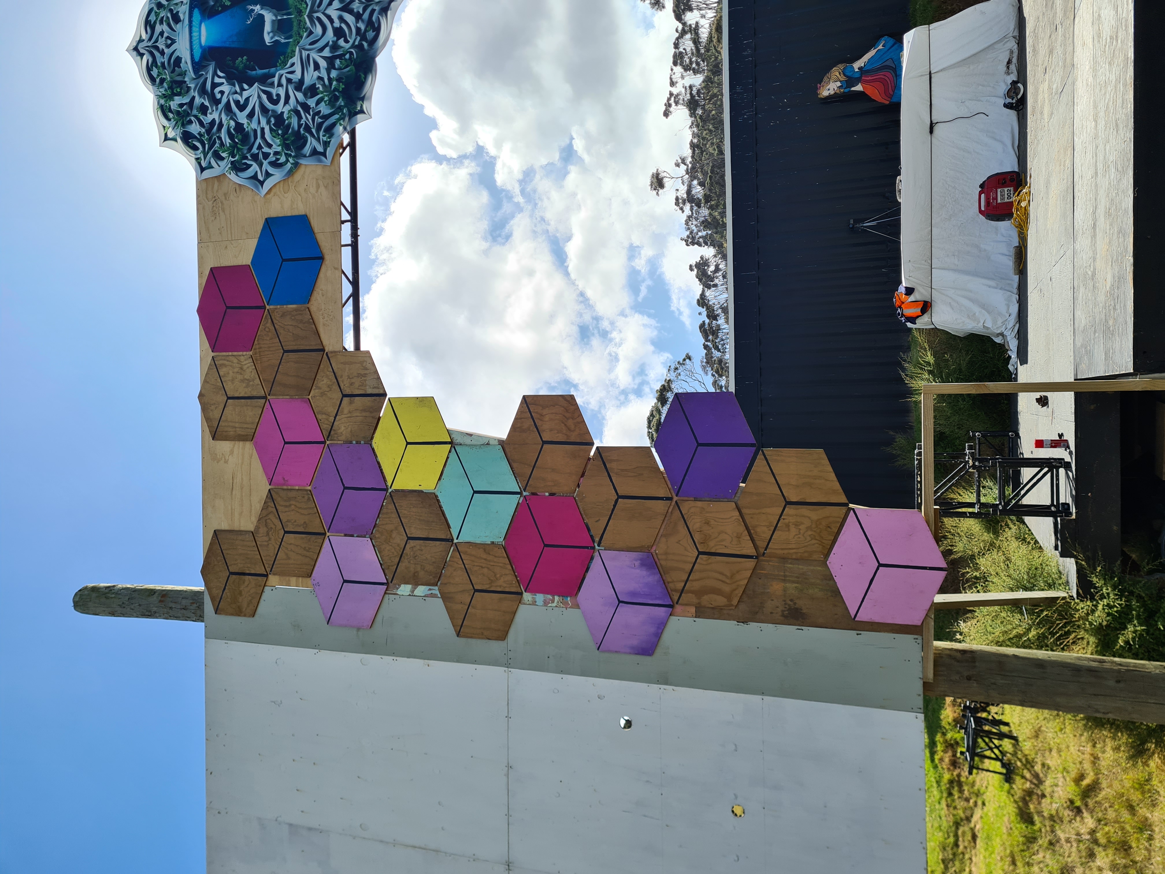 Festival installation — replace with photo